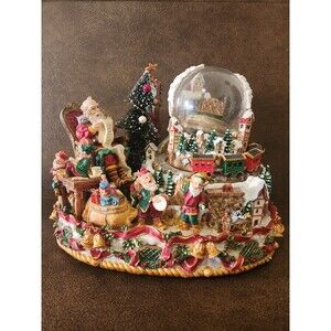 Grandeur Noël Musical Animated Waterglobe – Collector’s Edition 2002